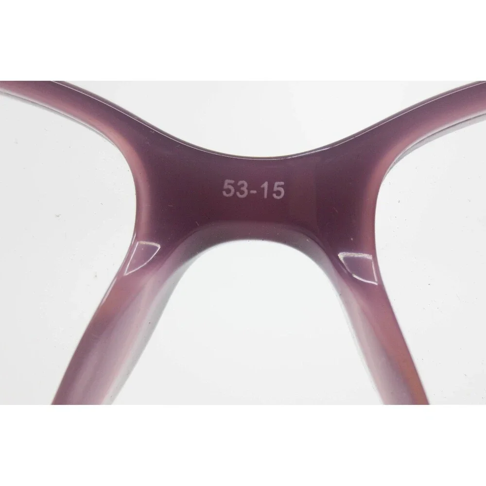 Chelsea Morgan CM 4008 BK/PK Cat Eye Eyeglasses Frames Purple Pink 53-15-140